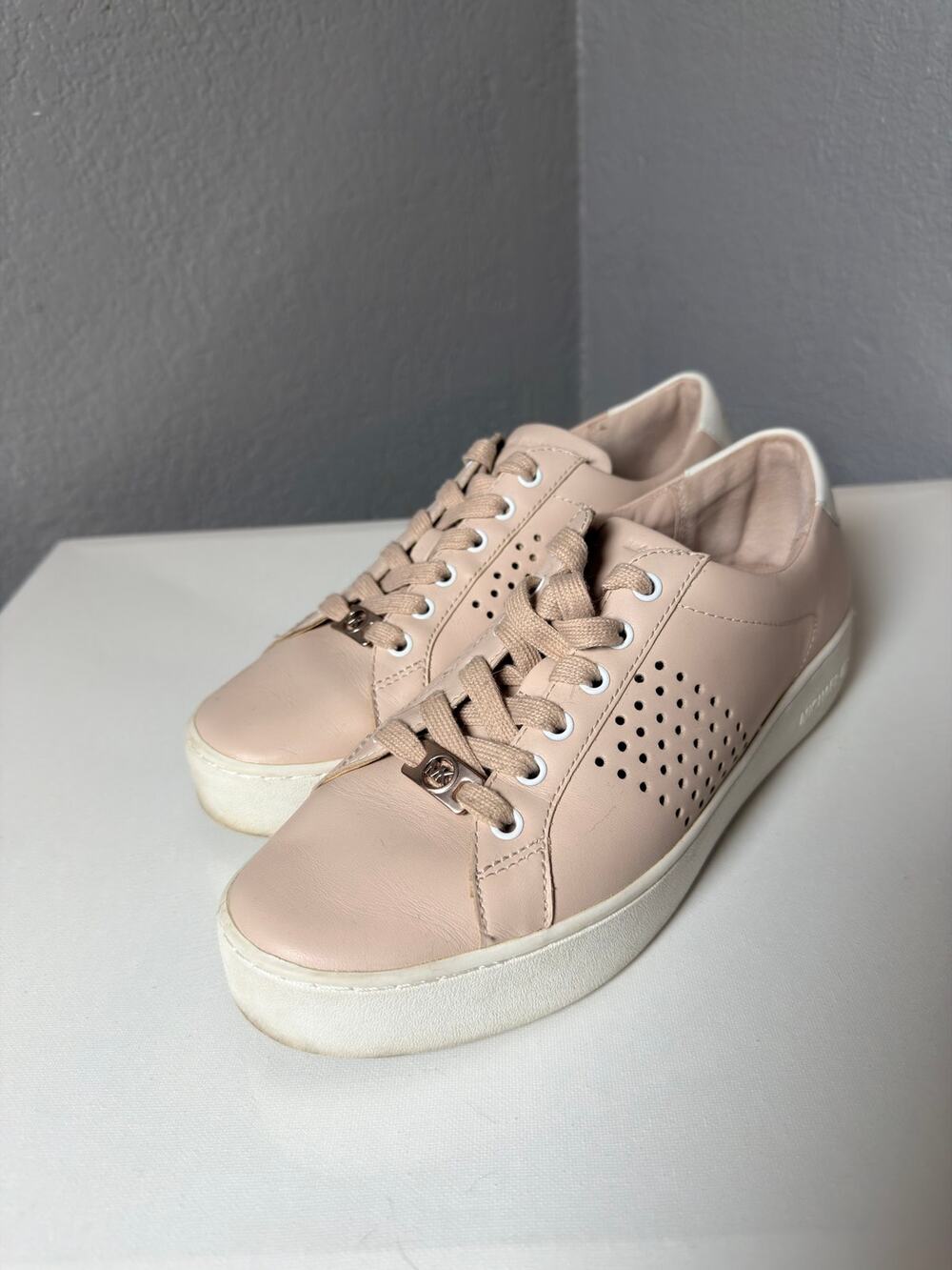 Michael Kors Blush Pink Sneakers